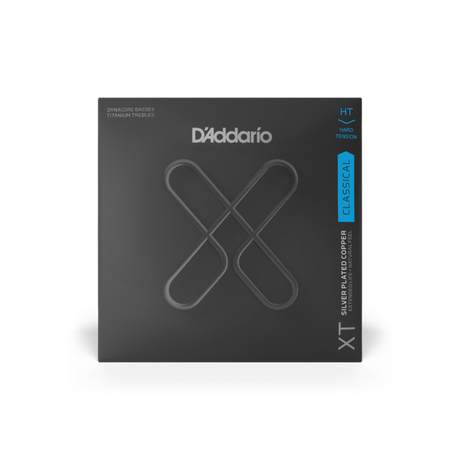 D'addario XTC46TT, XT - Corde Dynacore al titanio per chitarra classica, tensione dura
