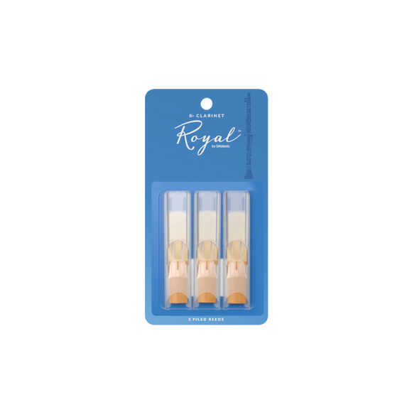 D'addario RCB0330 - Ance Royal per clarinetto in Sib, confezione da 3 Durezza 3