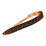 Tracolla per chitarra e basso Etabeta OLD DESIGN Guitar Strap | Marrone Tamponato