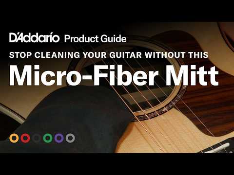 D'addario Guanto in microfibra per la pulizia