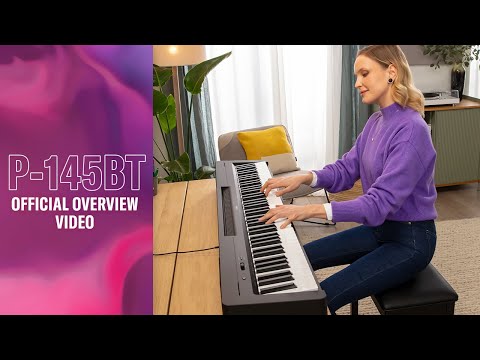 YAMAHA P-145BT Black