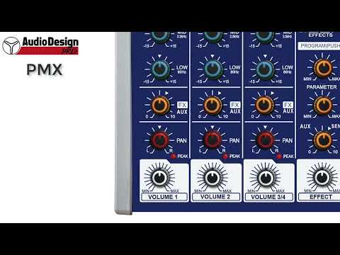 Mixer Audiodesign PMX.411  4+1+1 Canali - 24 effetti, USB