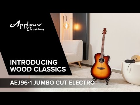 Applause Chitarre elettroacustiche Wood Classics AEJ96-1 Jumbo Cut Electro