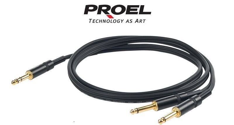 CHLP210LU15 Cavo Doppio Jack-Jack Stereo (1.5mt)