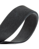 Stripe SC Entry Olded Nero 5 cm terminali Embossed Cocco Pros Marrone fibbia Argento Antico