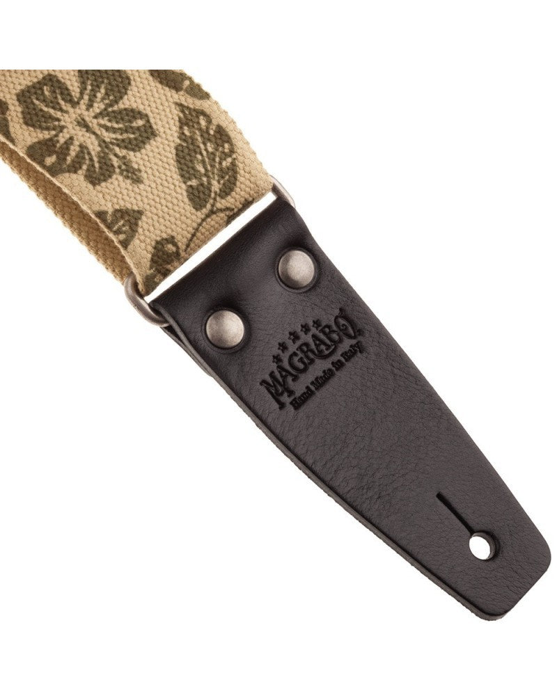 Stripe SC Retrò Hippie 5 cm terminali Nero fibbia Argento