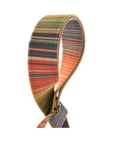 Stripe SC Retrò Rainbow 5 cm terminali Marrone fibbia Ottone