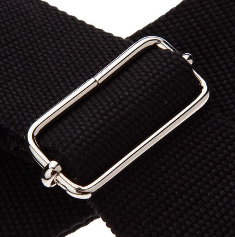MAGRABÒ Tracolla per chitarra e basso Stripe SC Entry Nero 5 cm