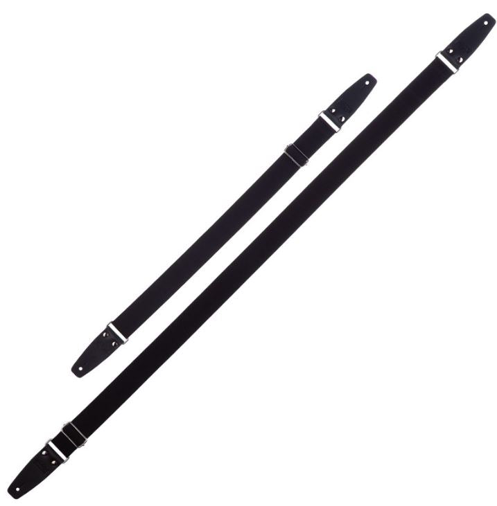 MAGRABÒ Tracolla per chitarra e basso Stripe SC Entry Nero 5 cm