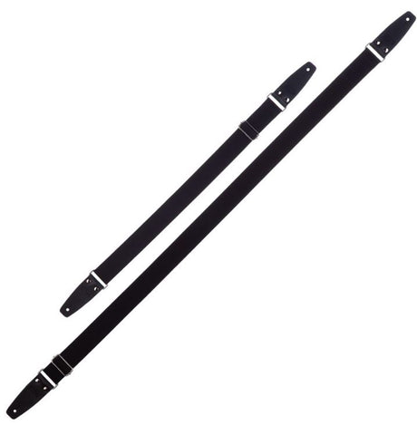 MAGRABÒ Tracolla per chitarra e basso Stripe SC Entry Nero 5 cm