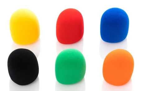 Bespeco WS06C – Coperture antipop in spugna – Colori assortiti