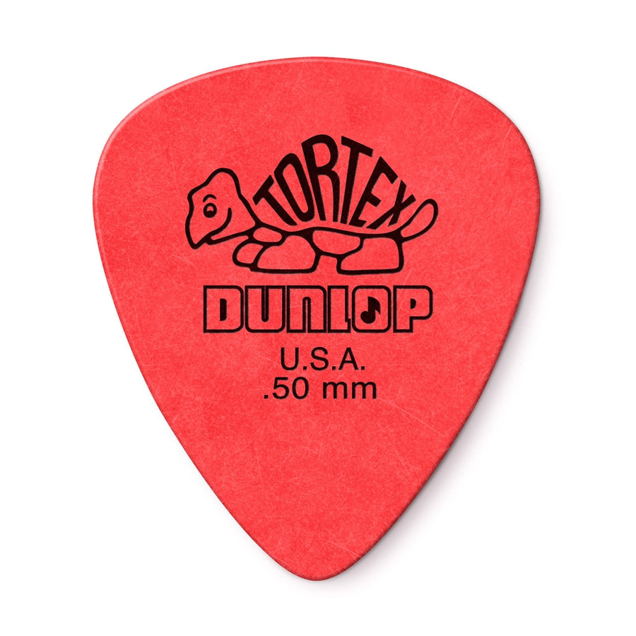DUNLOP - PLETTRO TORTEX STANDARD RED .50