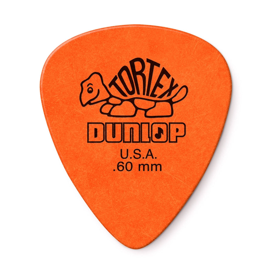 DUNLOP - PLETTRO TORTEX STANDARD ORANGE .60