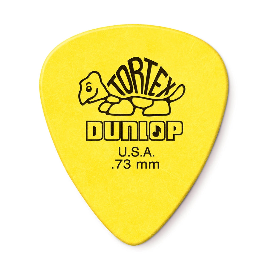 DUNLOP - PLETTRO TORTEX STANDARD YELLOW .73