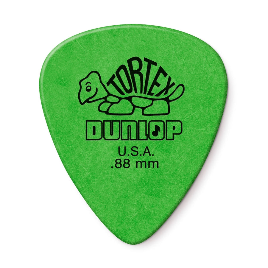 DUNLOP - PLETTRO TORTEX STANDARD GREEN .88