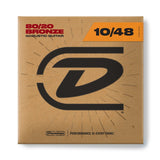 DUNLOP - DAB1048 ACOUSTIC 80/20 BRONZE, EXTRA LIGHT SET/6