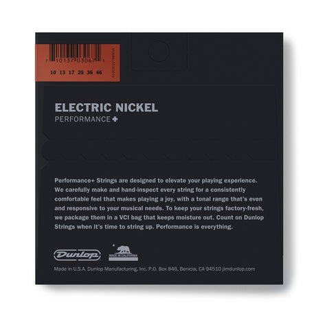 DUNLOP - DEN1046 NICKEL PLATED STEEL, MEDIUM, SET/6