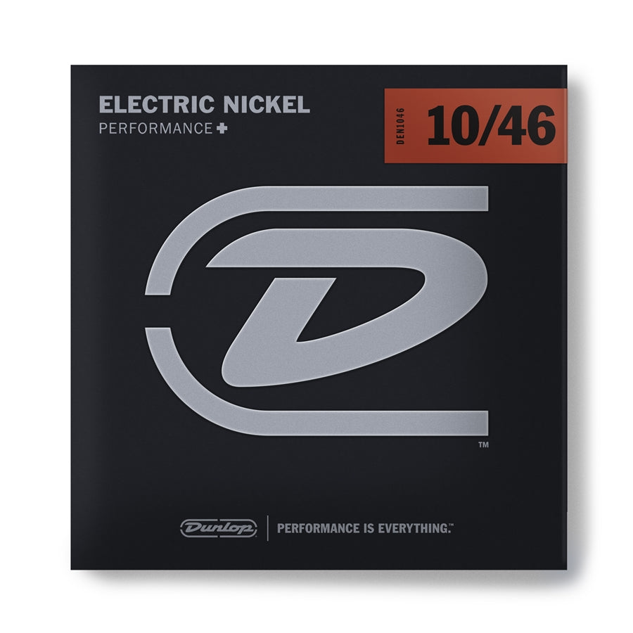 DUNLOP - DEN1046 NICKEL PLATED STEEL, MEDIUM, SET/6