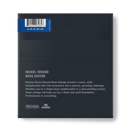 DUNLOP - DBN45125 NICKEL WOUND, MEDIUM SET/5