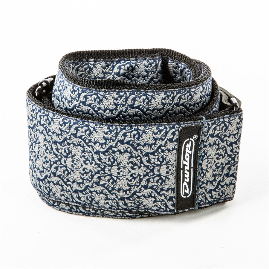 DUNLOP - D6715 TRACOLLA JACQUARD FLEURS DE SKULL