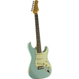 EKO GUITARS - S-300 RELIC DAPHNE BLUE