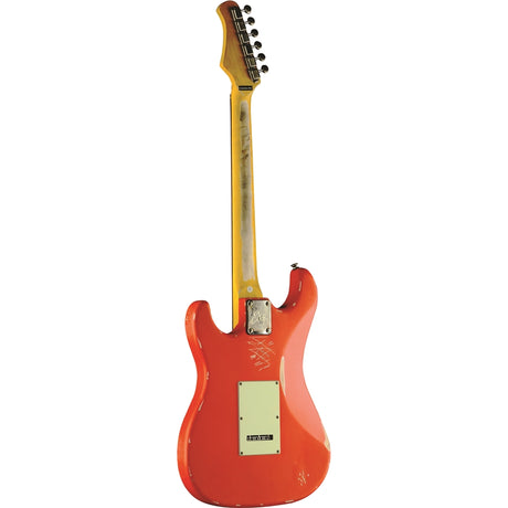 EKO GUITARS - S-300 RELIC FIESTA RED