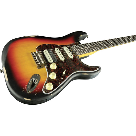EKO GUITARS - s-300 RELIC SUNBURST