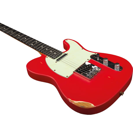 EKO GUITARS - VT-380 RELIC FIESTA RED