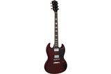 CHITARRA ELETTRICA - EKO GUITARS - DV-10 TRASPARENT RED