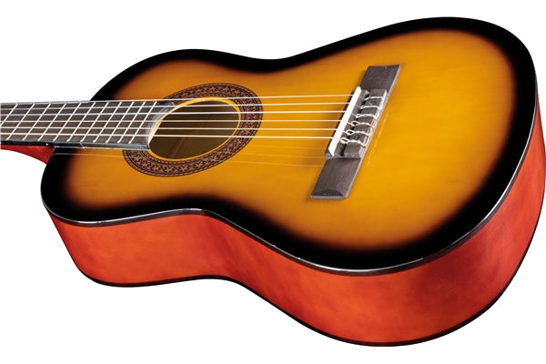 CHITARRA CLASSICA CS2 SUNBURST 1/2 EKO + borsa inclusa