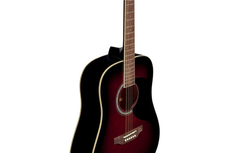 CHITARRA ACUSTICA - EKO Ranger 6 - red sunbrust