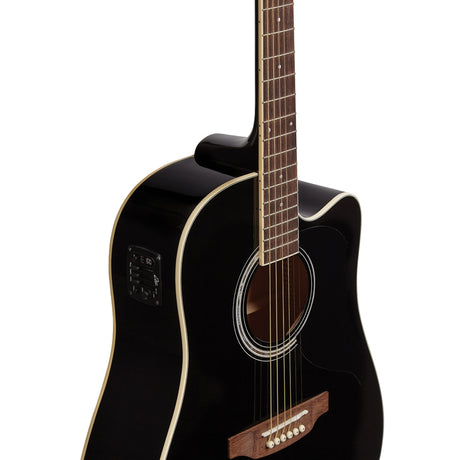 Chitarra acustica elettrificata - EKO GUITARS - RANGER CW EQ BLACK