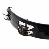 MEINL HTT10BK 10" Tambourine 2 Rows Black