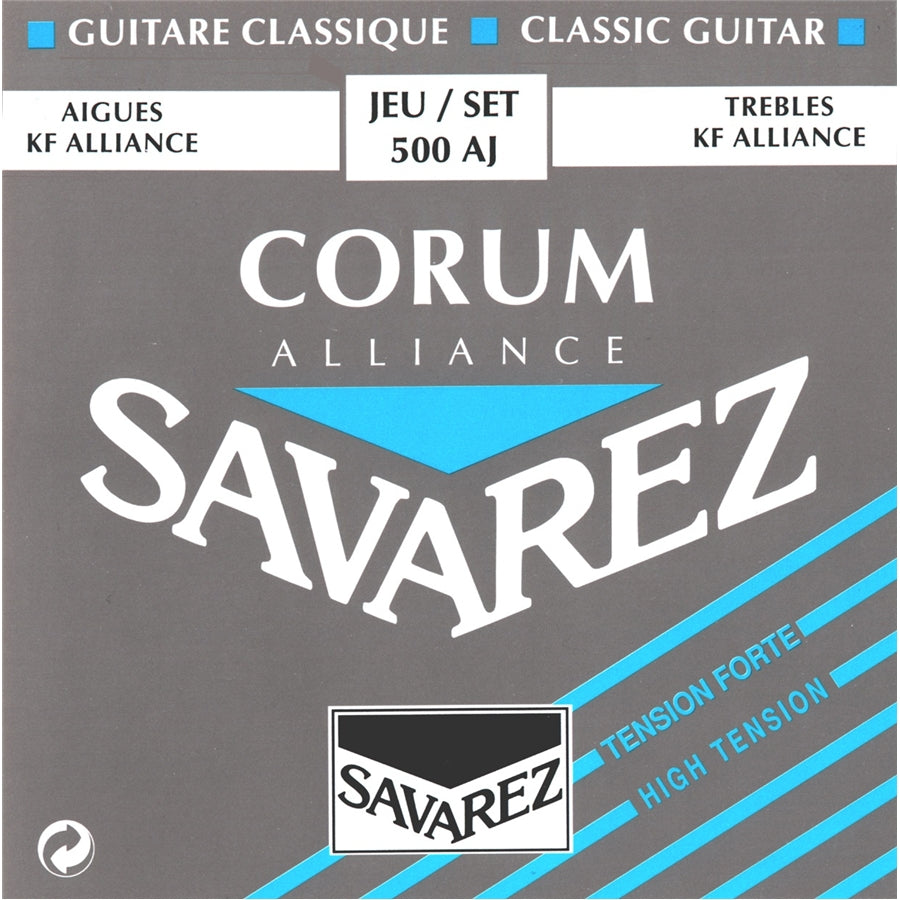 MUTA PER CHITARRA CLASSICA:  SAVAREZ - 500AJ SET TENSIONE FORTE
