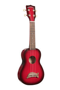 KALA Mk-sd/rdburst - Ukulele Soprano Dolphin - Red Burst - Con borsa