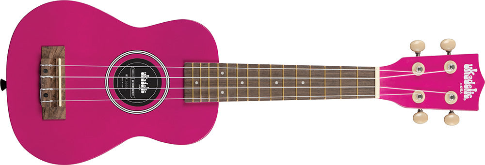 Makala UK-DRAGONFRUIT - UKULELE SOPRANO DRAGONFRUIT - FUCSIA - C/BORSA