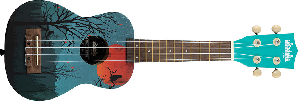 Kala - UK-MOONRISE - UKULELE SOPRANO C/GRAFICHE