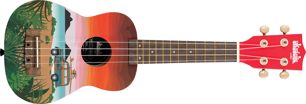 kala UK-SURFARI - UKULELE SOPRANO C/GRAFICHE