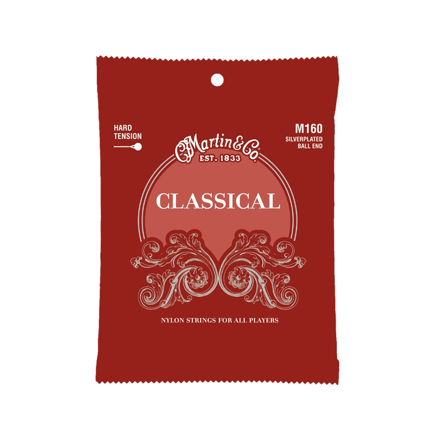 MARTIN & CO. - M160 Corde per chitarra classica TENSIONE FORTE "BALL END" 28-43