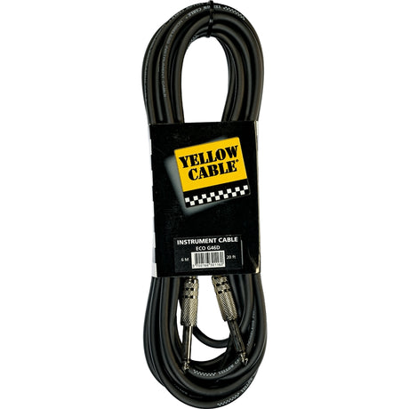 YELLOW CABLE - G46D CAVO STRUMENTO JACK MONO/JACK MONO 6 M