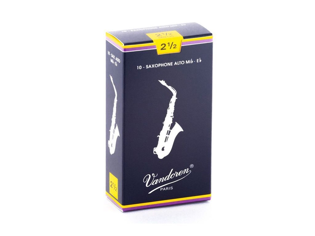 Vandoren -10 ANCE SAX CONTRALTO TRADITIONAL N.2 1/2 - SR 2125