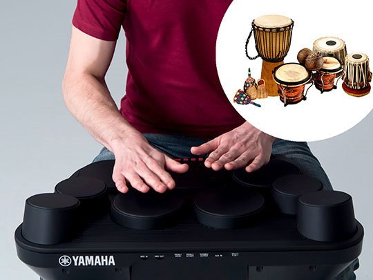 YAMAHA BATTERIA DD75 - elettronica - 8 pad