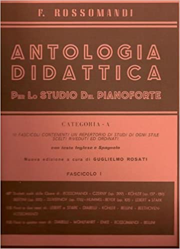 ROSSOMANDI - Antologia Didattica Cat. A - Vol. 1