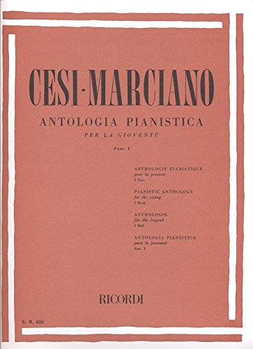 Cesi-Marciano Antologia pianistica fascicolo 1 per la gioventù