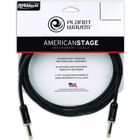 CAVO PROFESSIONALE JACK PLANET WAVES 6,1metri -  By D'Addario PW-AMSG-20