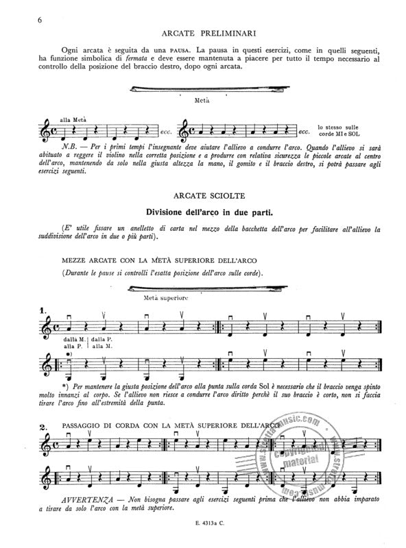 Alberto Curci - Tecnica fondamentale del violino