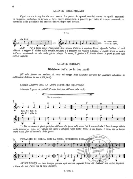 Alberto Curci - Tecnica fondamentale del violino