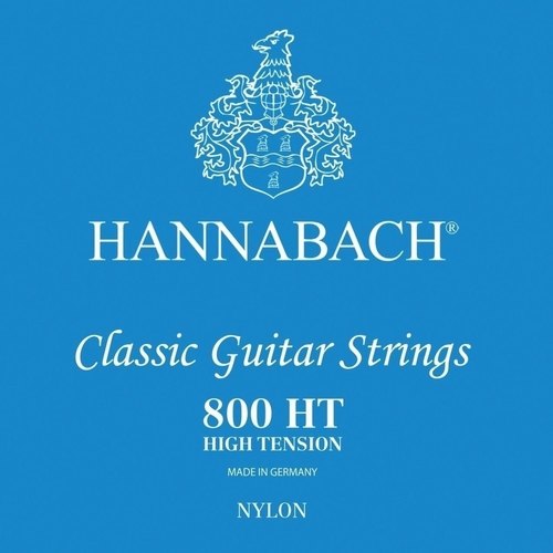 Hannabach 800HT Corde per chitarra classica Serie 800 Medium tension Argentato