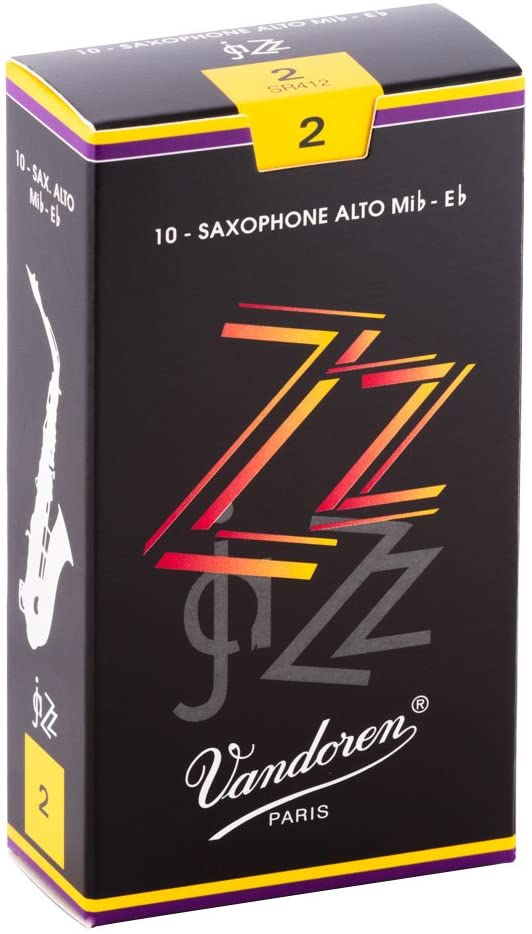Vandoren -10 ANCE SAX JAZZ CONTRALTO ZZ N.2 - SR 412