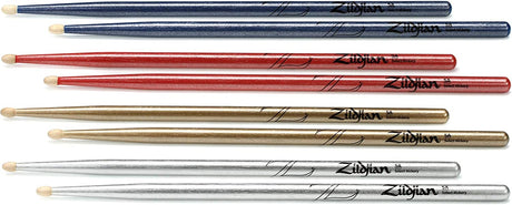Bacchette per batteria Zildjian SDSP244 - Coppia di bacchette Zildjian Chroma